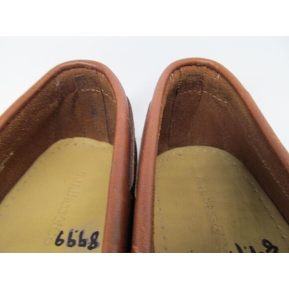 G.H. Bass & Co. Jackie Brown Leather Tassel Loafers Size 7 - Picture 4 of 15